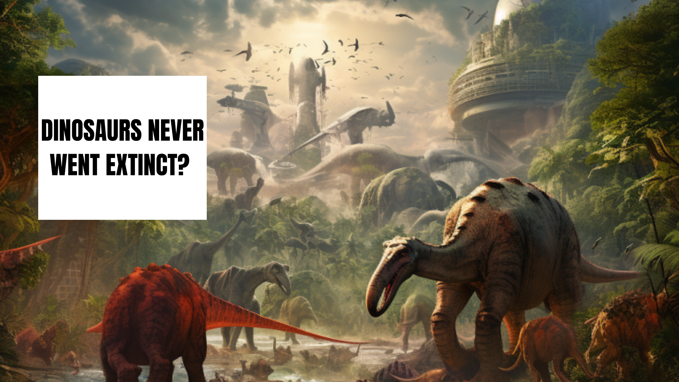 What If Dinosaurs Never Went Extinct? Rewriting Earth’s Timeline”