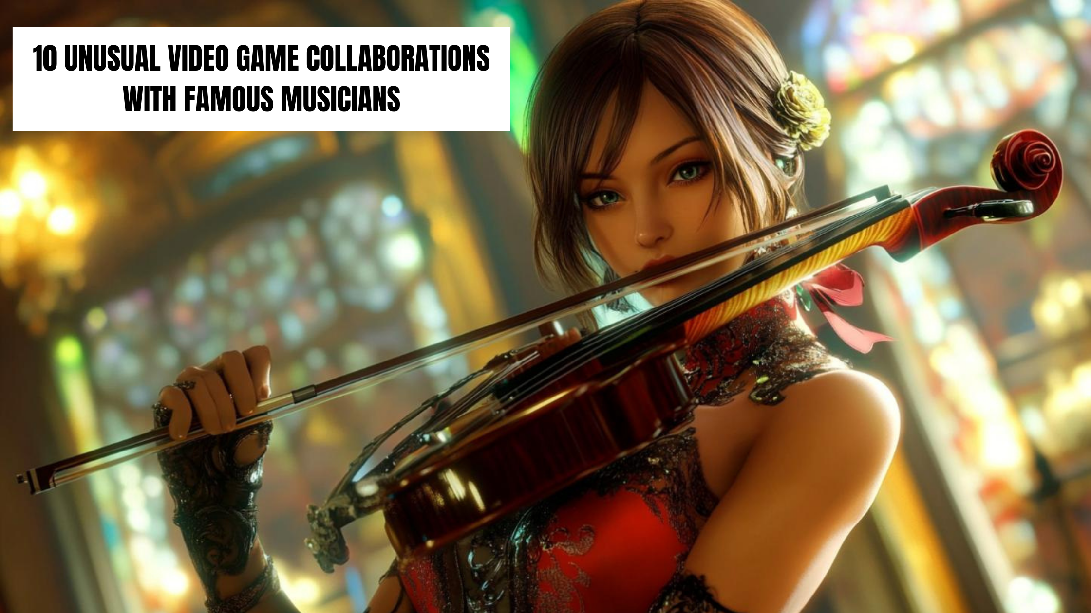 10 Unusual Video Game Collaborations with Famous Musicians