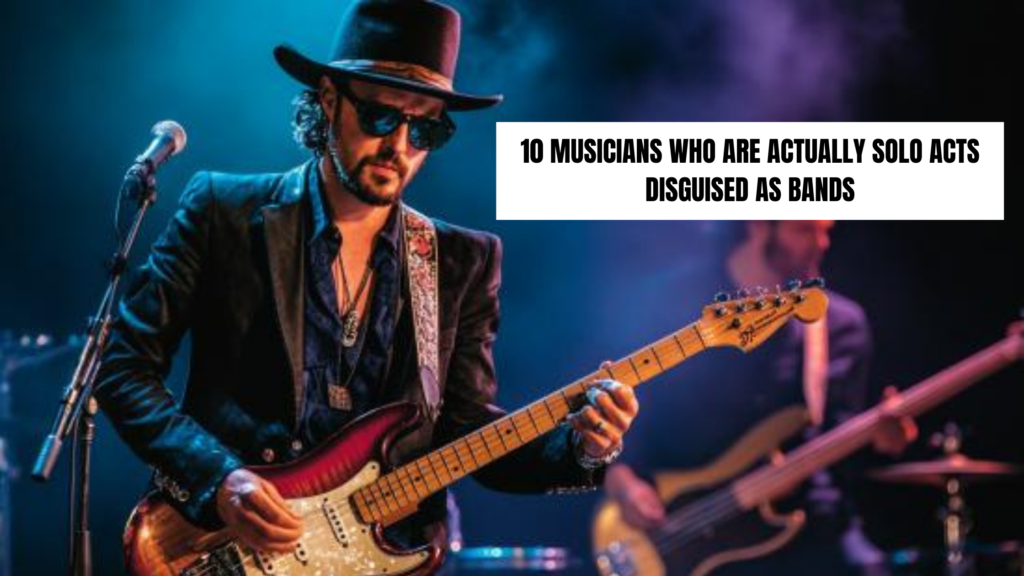 10 Musicians Who Are Actually Solo Acts Disguised as Bands